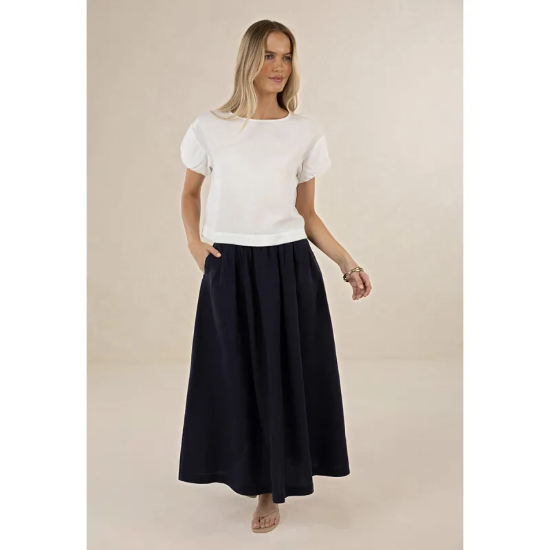 Sola Skirt - Navy