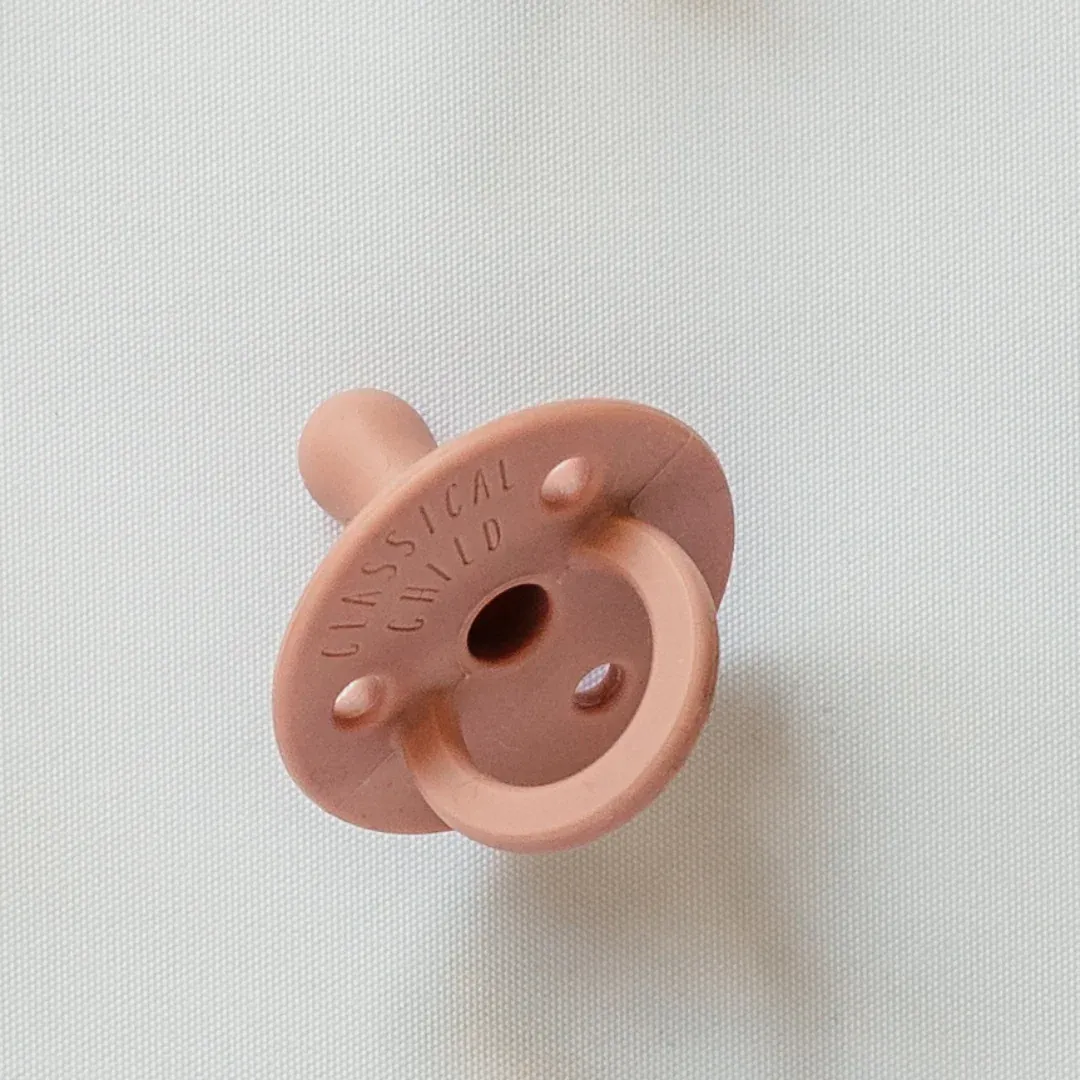 Silicone Pacifier, Color: Blush 1