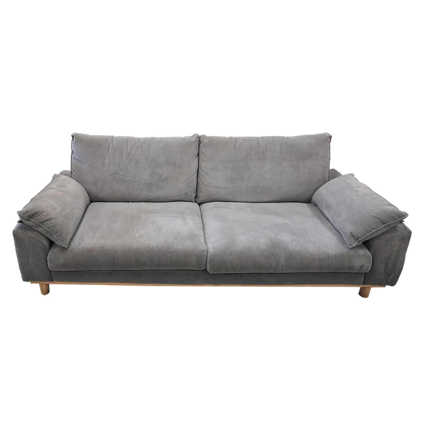 Corduroy Sofa 2.2 - Grey