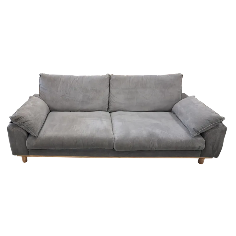 Corduroy Sofa 2.2 - Grey