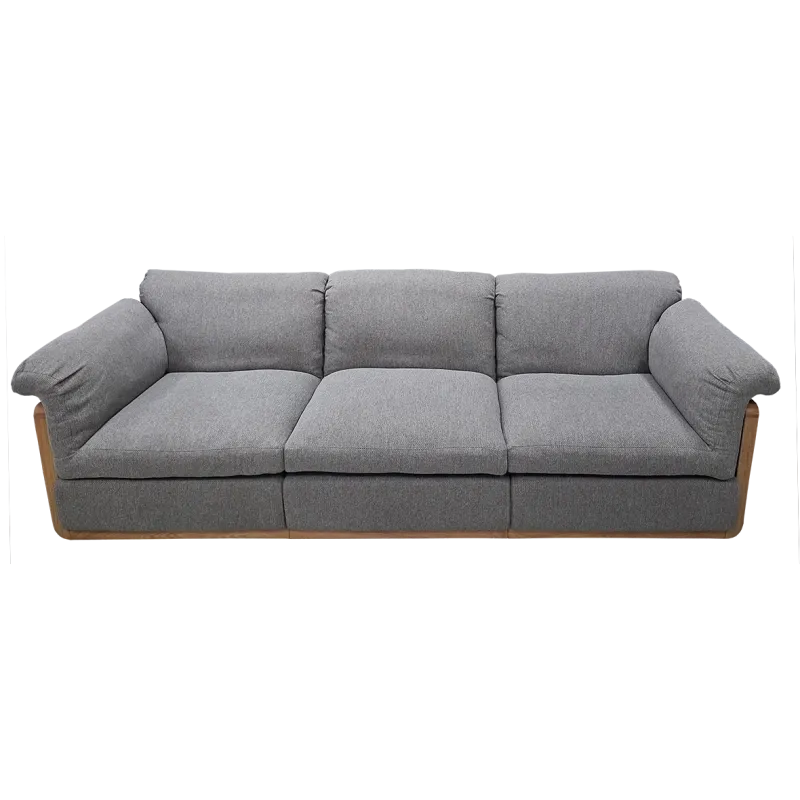 3 Seat Sofa - Natural/Light Coffee
