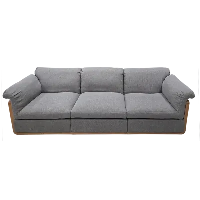 3 Seat Sofa - Natural/Light Coffee