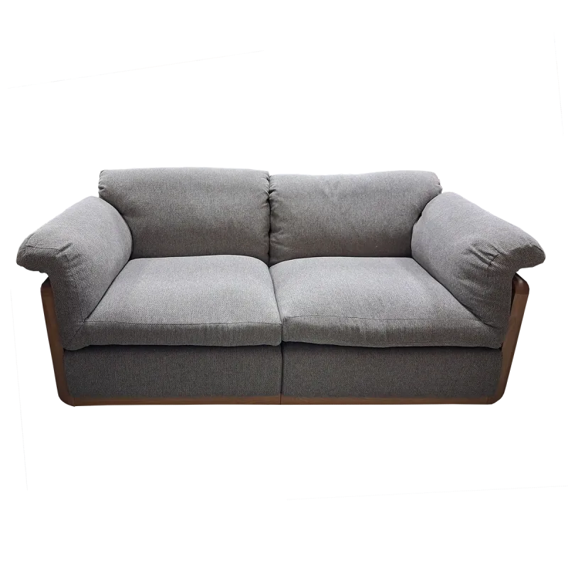 Double Seat Sofa - Natural/Light Coffee