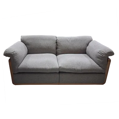 Double Seat Sofa - Natural/Light Coffee