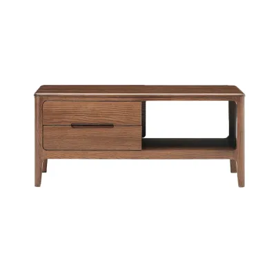 Coffee Table w 2 drawers/1 door - BlkWalnut