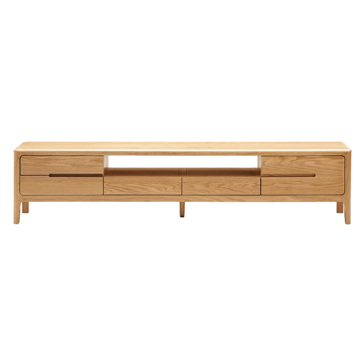 TV Stand w 4 drawers/1 door - Natural