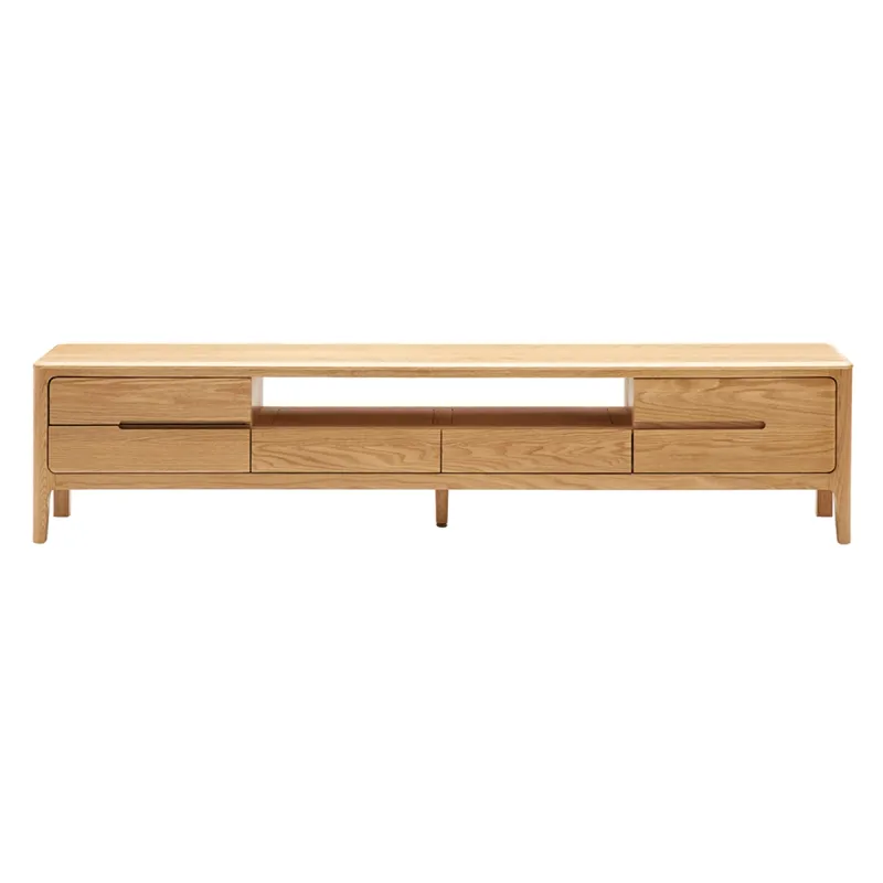 TV Stand w 4 drawers/1 door - Natural