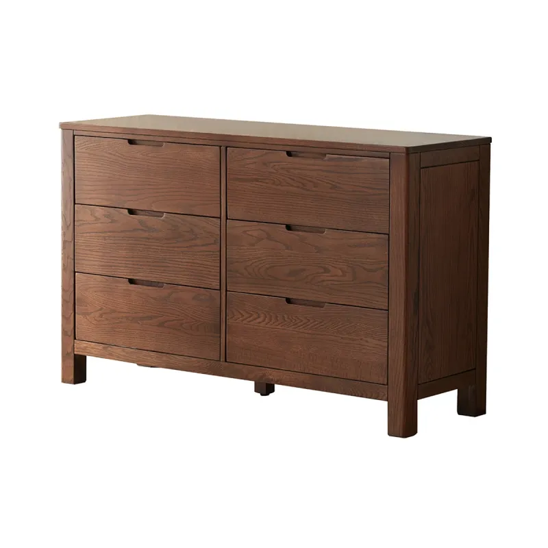 Chest of 6 Drawers - Black Walnut