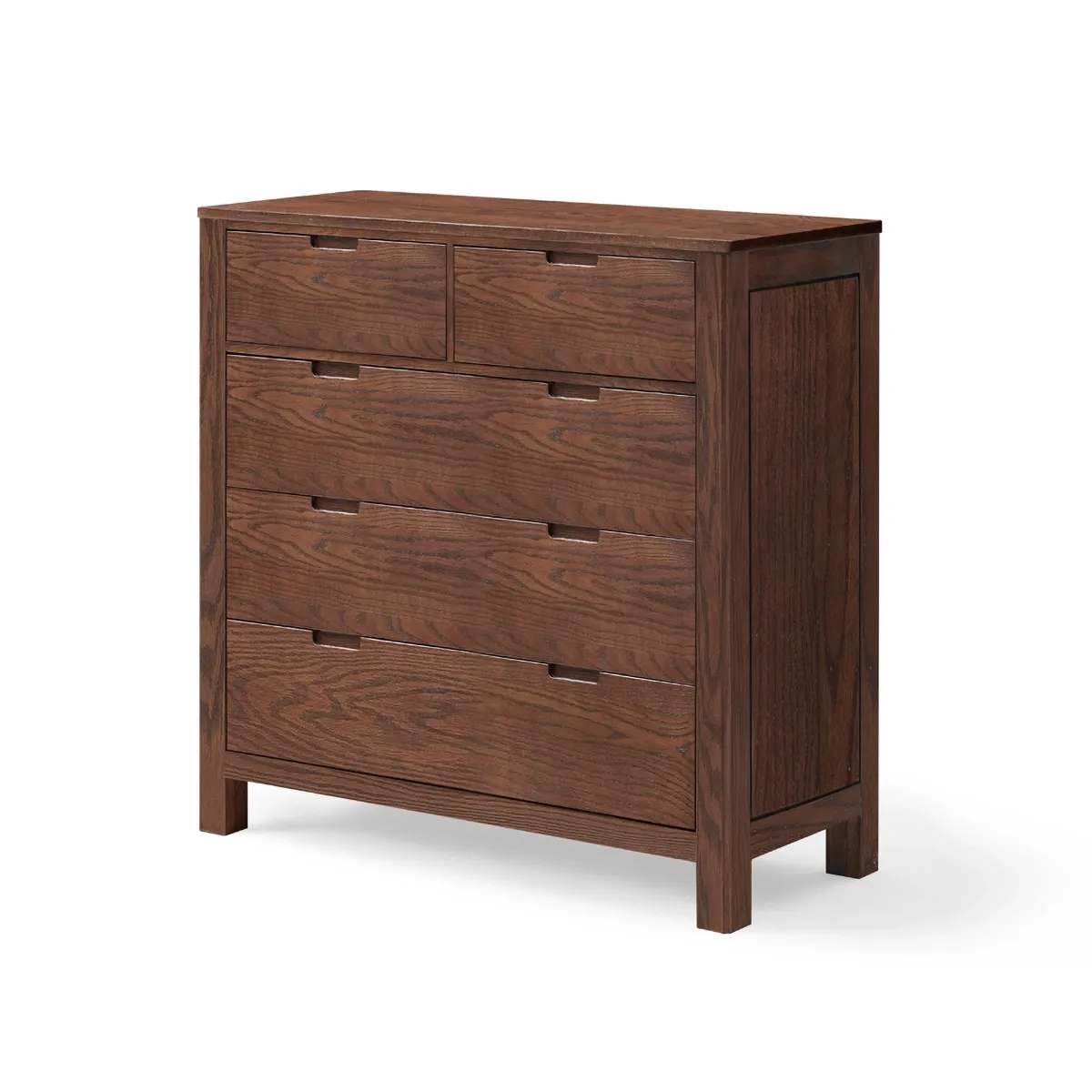 Chest of 5 Drawers - Black Walnut
