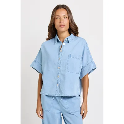 Dawn Denim Shirt - Medium Wash