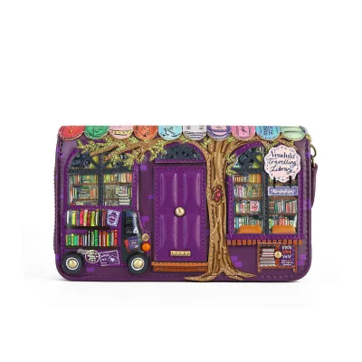 Medium Ziparound Wallet - Travel Library Bookshop