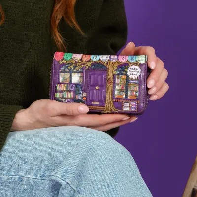 Medium Ziparound Wallet - Travel Library Bookshop