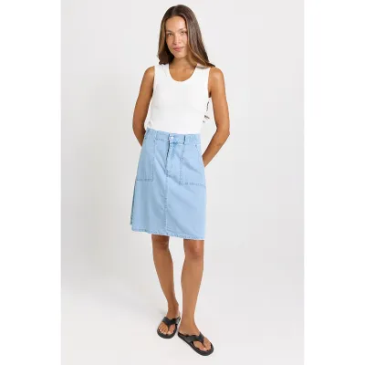 Francis Rib Tank - White