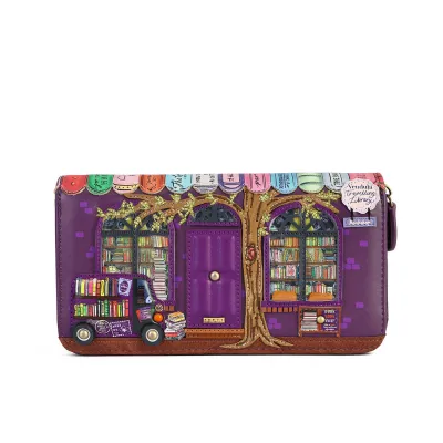 Large Ziparound Wallet - Travel Library Bookshop