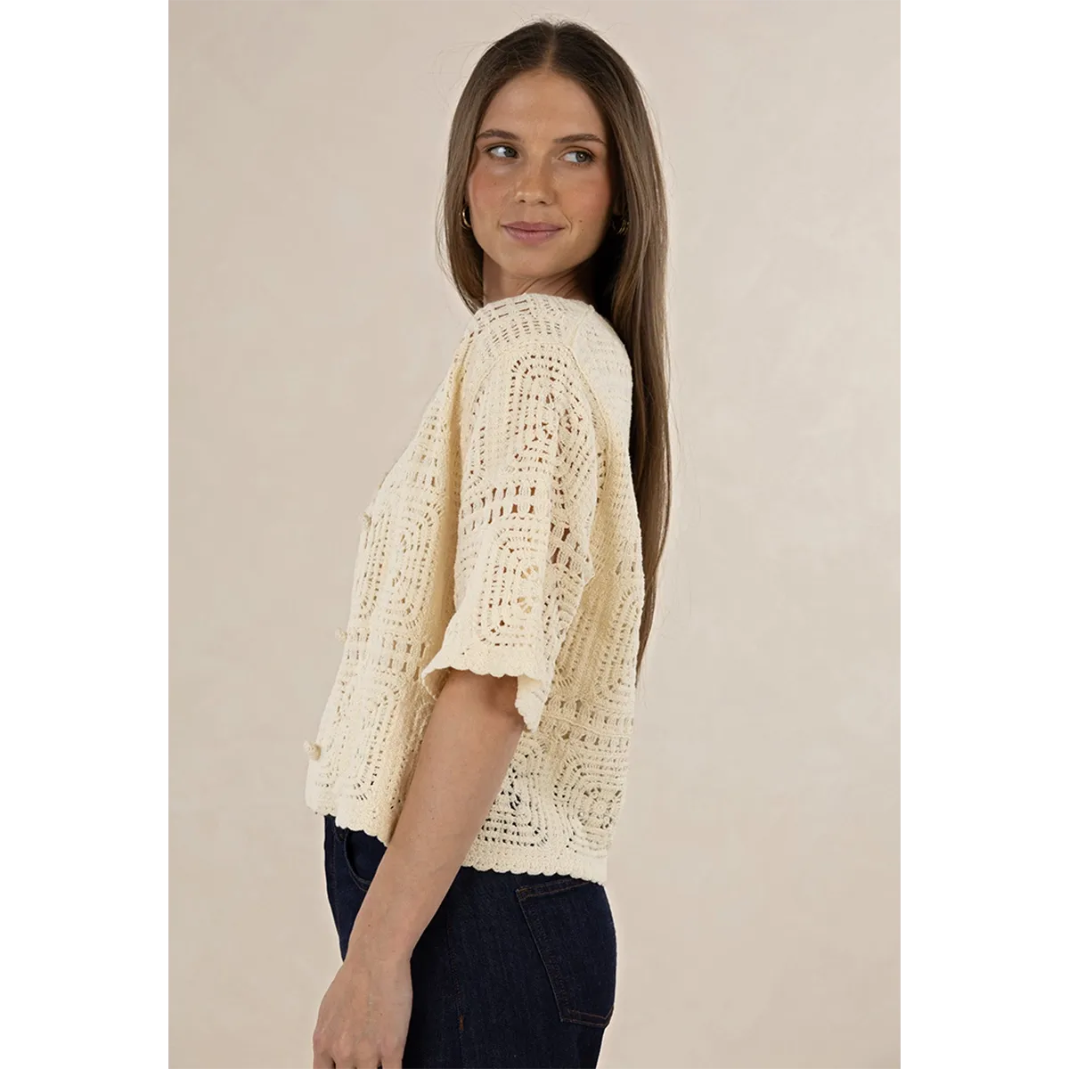 Dylan Cardigan - Cream