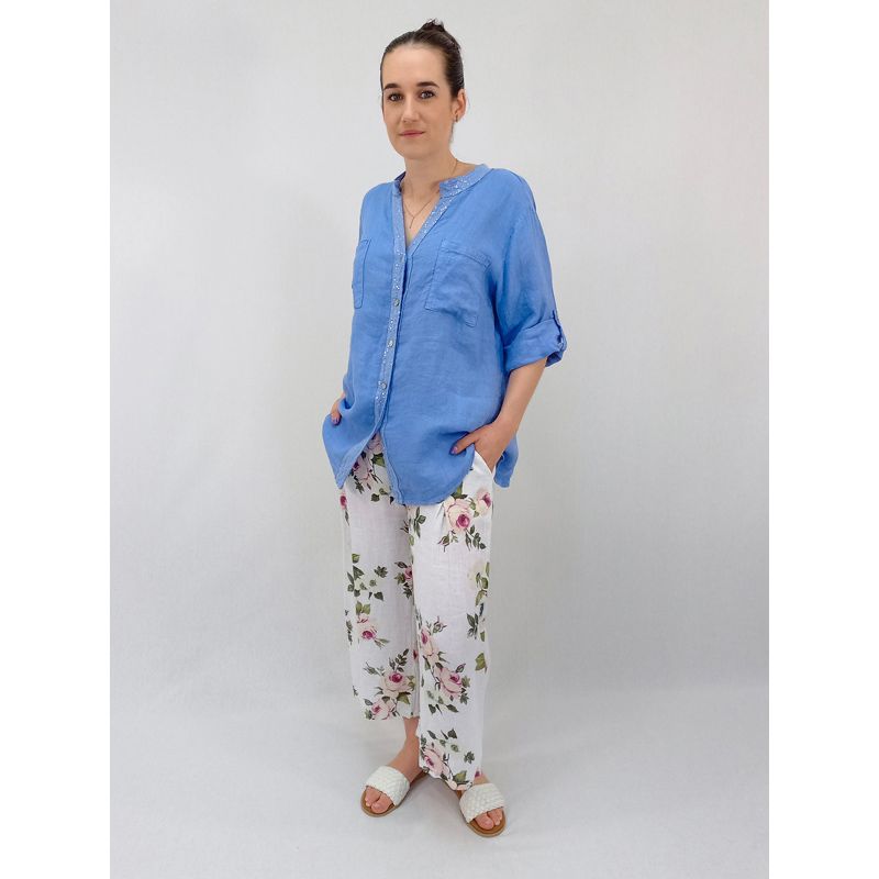 Vida Crochet Back Shirt - $169