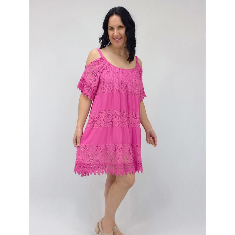 Isabel Cold Shoulder Dress - $159.99