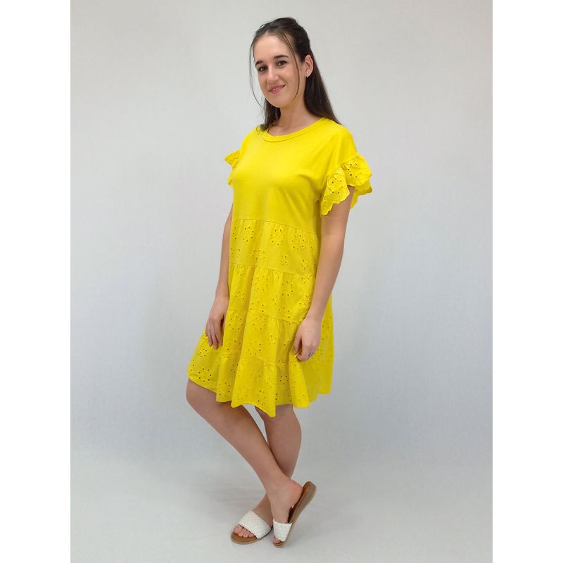 Serena Schiffy Dress - $155, Colour: Yellow