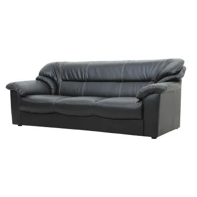Winton 3 Seater - York Black