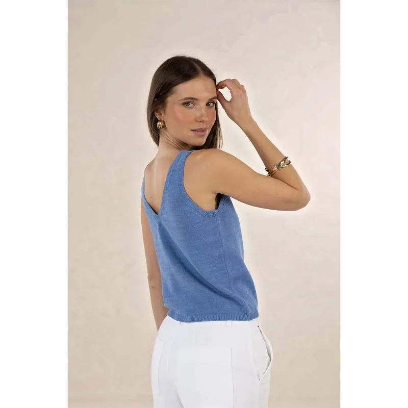Amour Tank - Blue