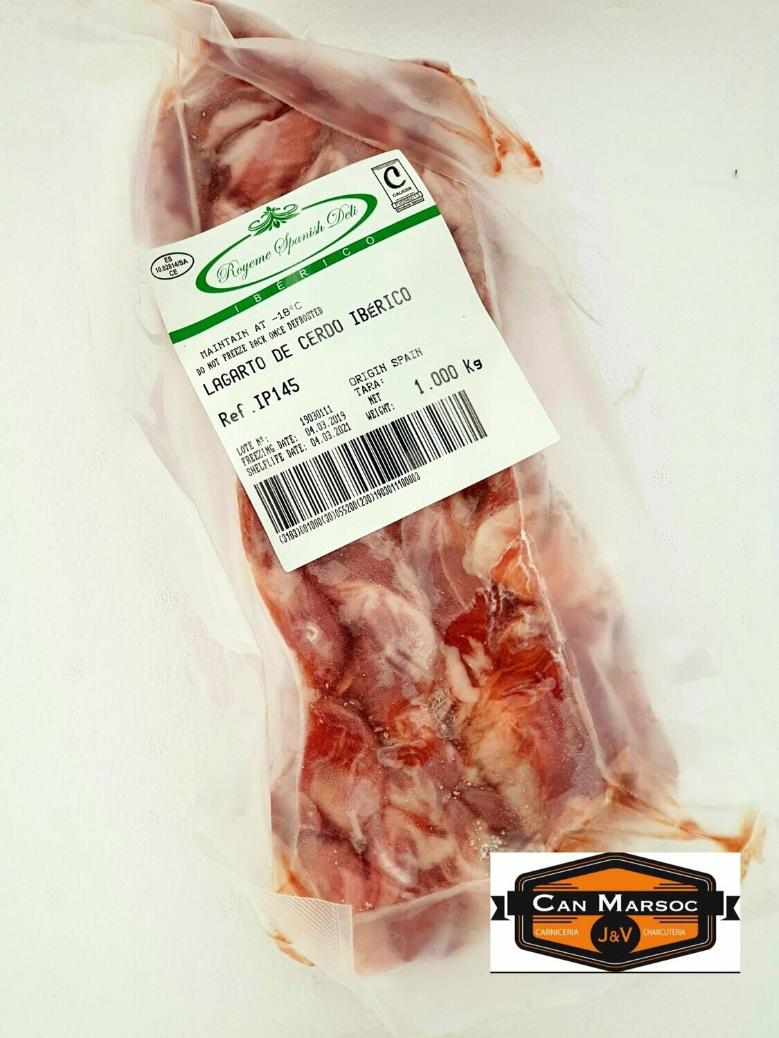 LAGARTO IBERICO DE BELLOTA