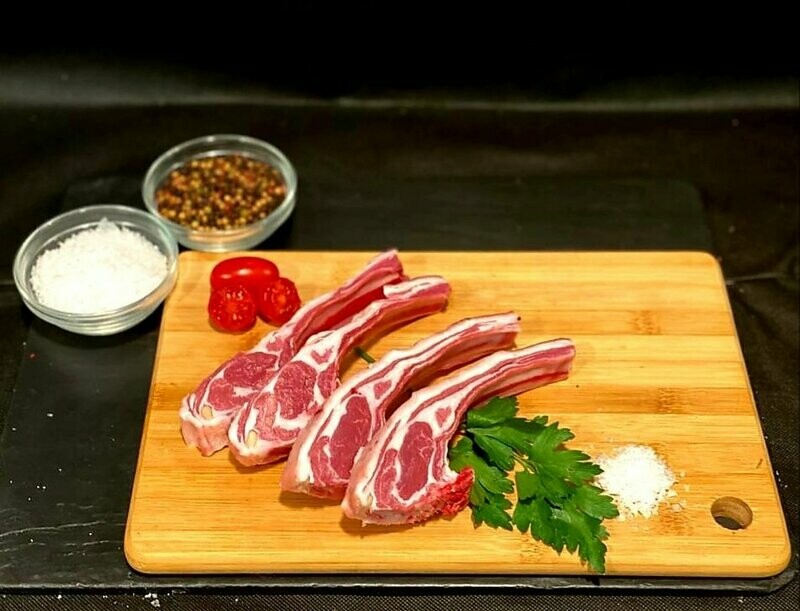 CHULETAS DE CORDERO bandeja de 0.500 Kg.
