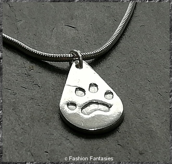 Drop Pendant Silver