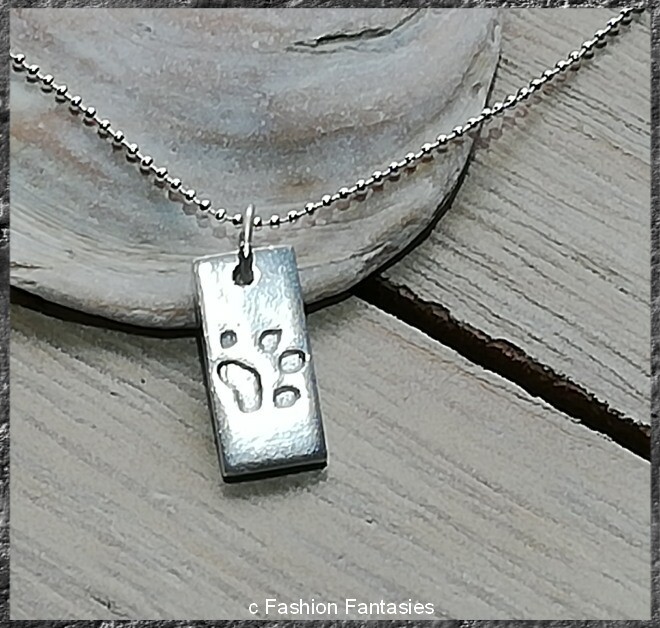 Rectangle or Square Pendant Silver