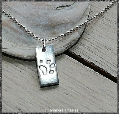 Rectangle or Square Pendant Silver