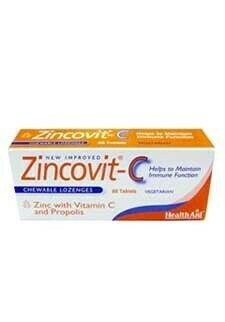 HEALTH AID ZINCOVIT-C 60 COMPRIMIDOS