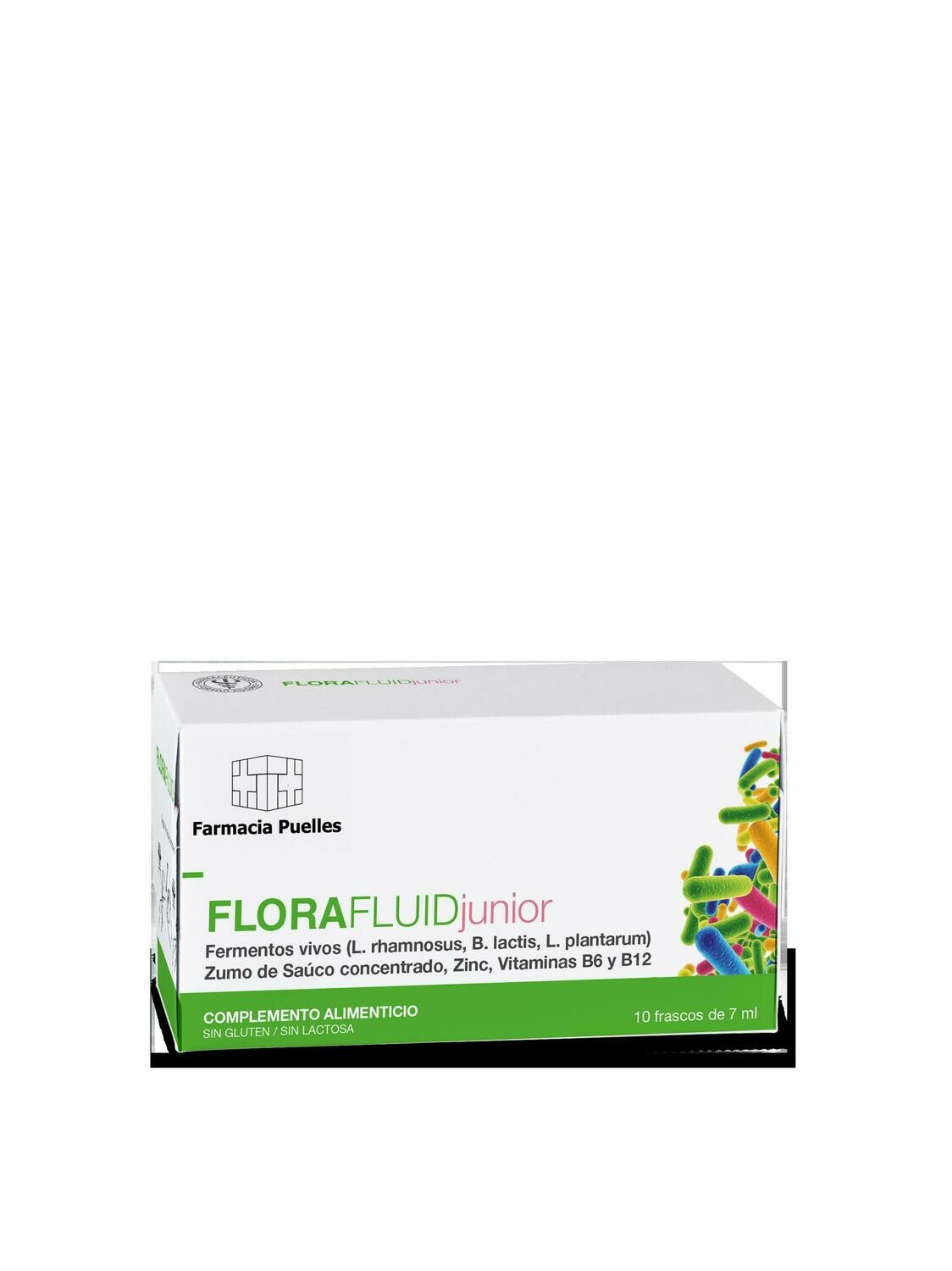FARMACIA PUELLES FLORA FLUIID JUNIOR 10X10