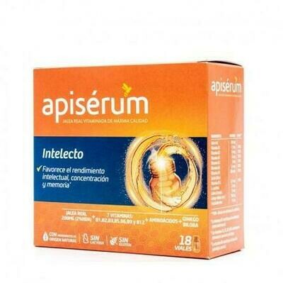 APISERUM INTELECTO 18 VIALES BEBIBLES