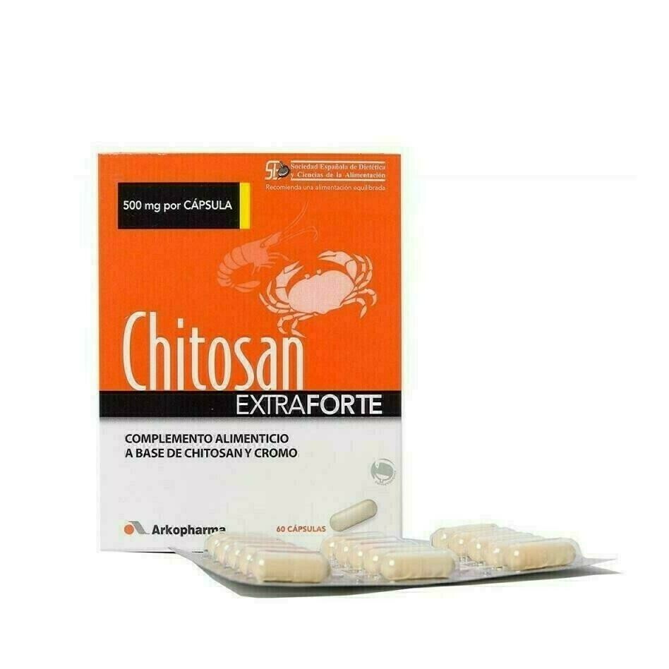 CHITOSAN EXTRA FORTE 500 MG 60 CAPS