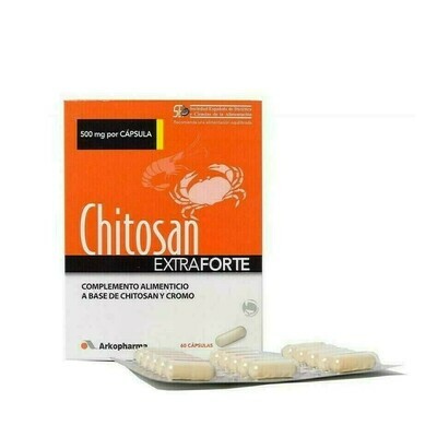 CHITOSAN EXTRA FORTE 500 MG 60 CAPS