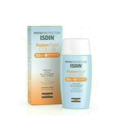 FOTOPROTECTOR ISDIN SPF-50  FUSION FLUID COLOR 50 ML