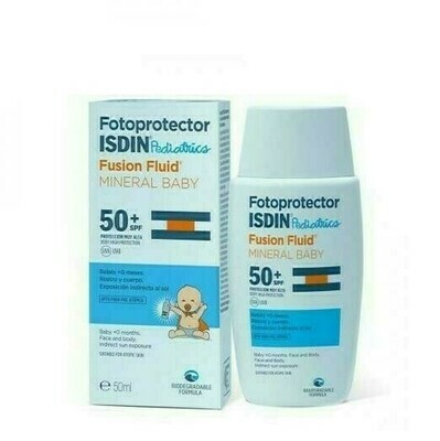 FOTOPROTECTOR ISDIN SPF-50  FUSION FLUID MINERAL 50 ML