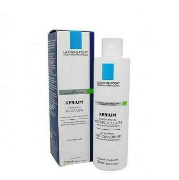 KERIUM CHAMPU ANTICASPA MICROEXFOLIANTE C GRASO 200 ML