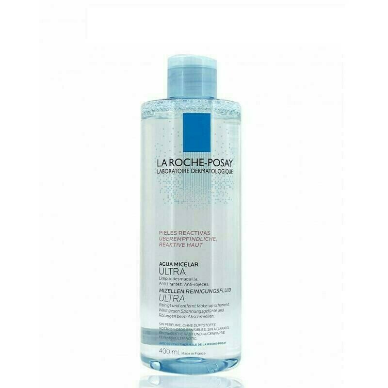 ROCHE POSAY AGUA MICELAR ULTRA PIEL REACTIVA 400 ML