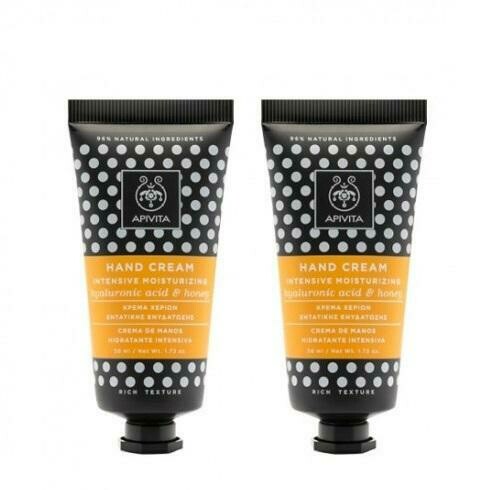 APIVITA PACK CREMA DE MANOS MIEL ACIDO HIALURONICO