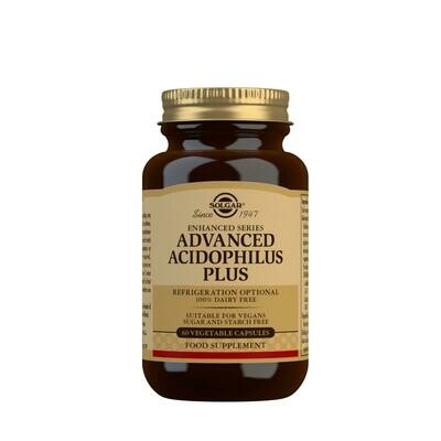 SOLGAR ACIDOPHILUS PLUS AVANCED 60 CAPSULAS