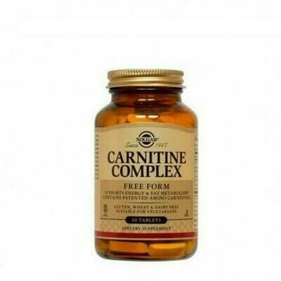 SOLGAR CARNITINA COMPLEX 250 MG 60 COMP