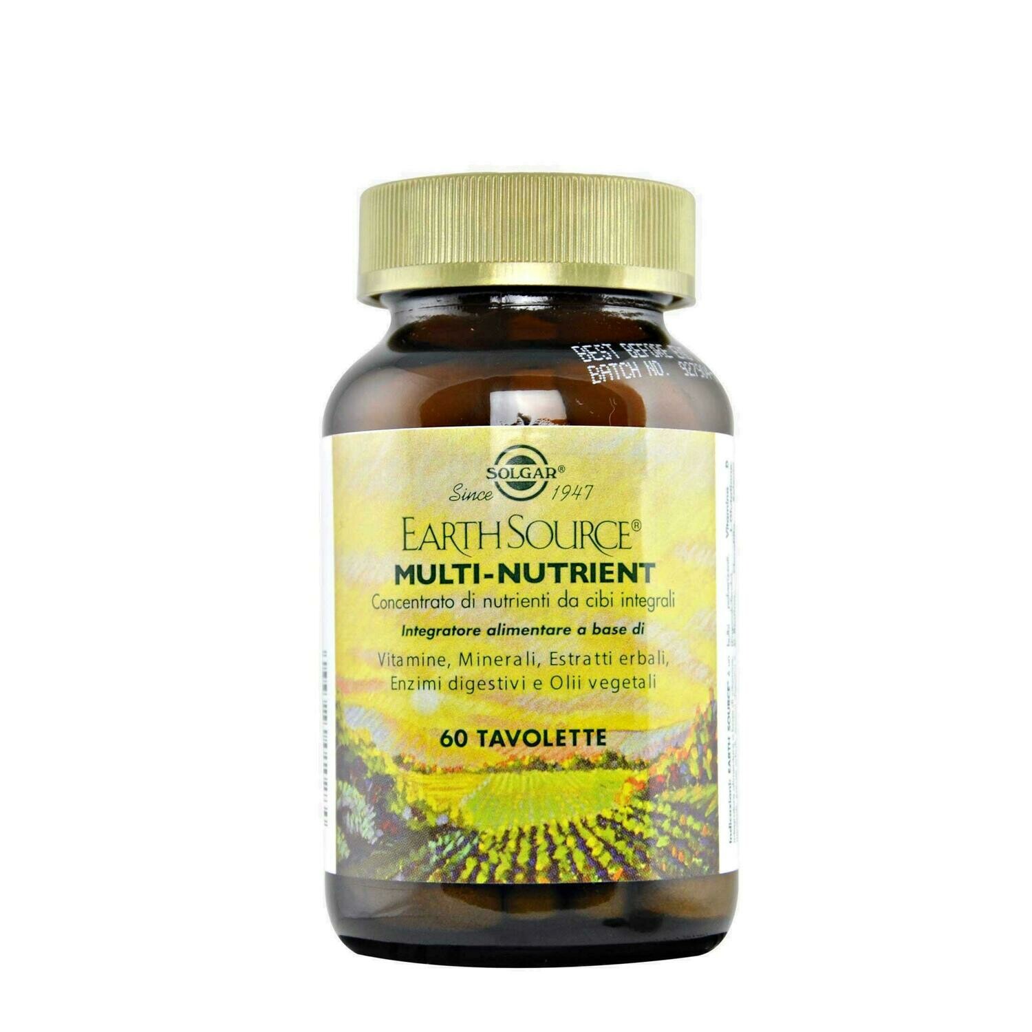 SOLGAR EARTH SOURCE (CON BASE NUTRITIVA) 60COMP