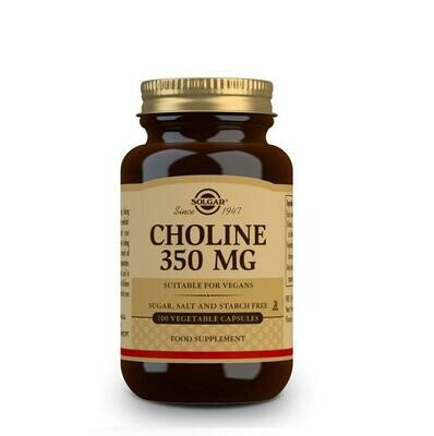 SOLGAR COLINA 350 MG 100 CAPSULAS