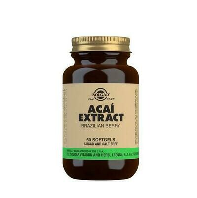 SOLGAR EXTRACTO DE ACAI 60 CAP