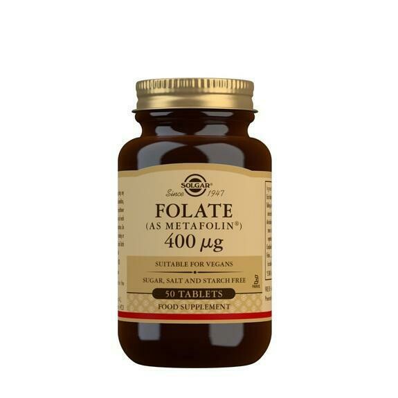 SOLGAR FOLATO ( METAFOLIN) 400 MCG