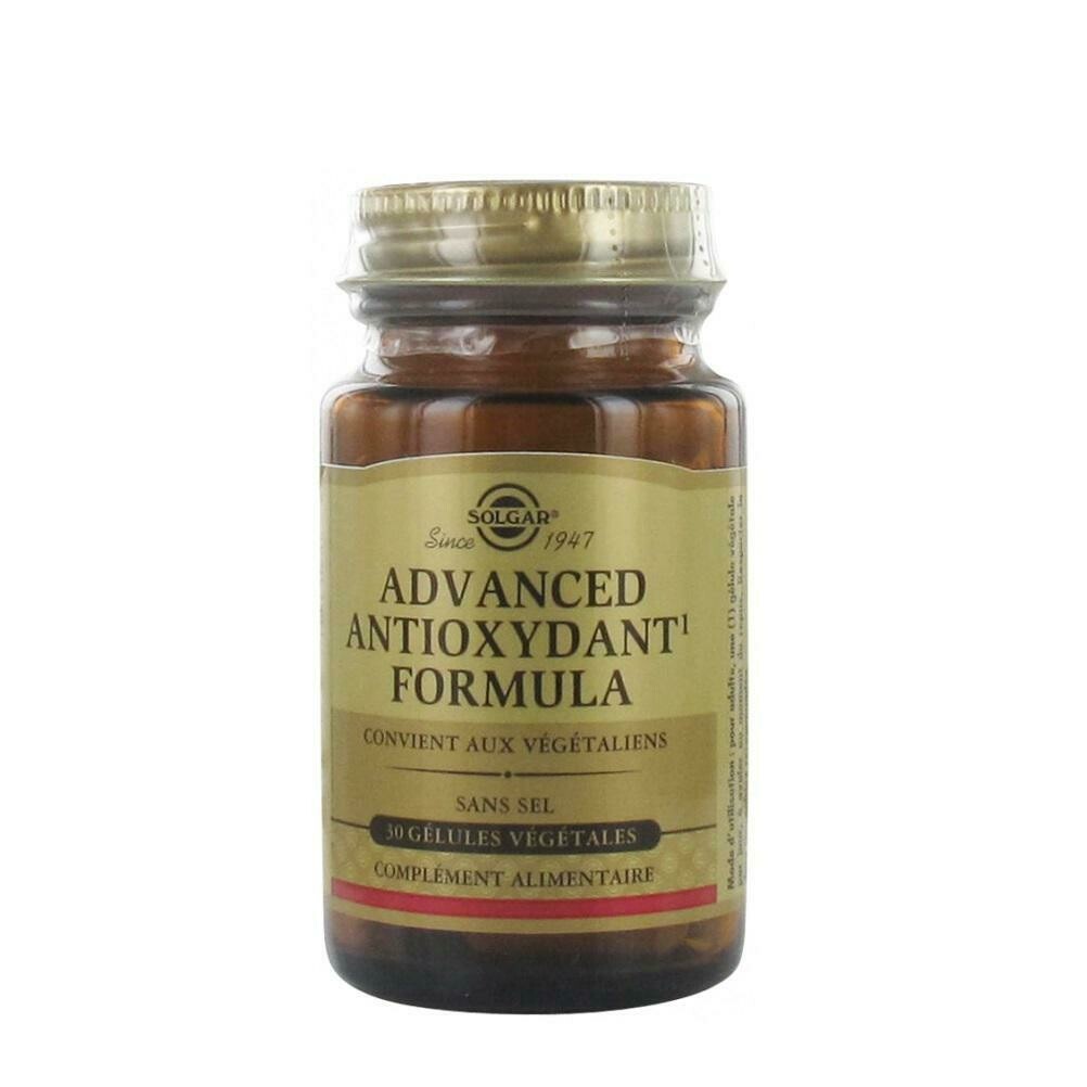 SOLGAR FORMULA ANTIOXIDANTE AVANZADA 30 VEGICAPS