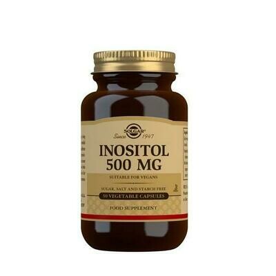 SOLGAR INOSITOL 500 MG VEGICAPS 50