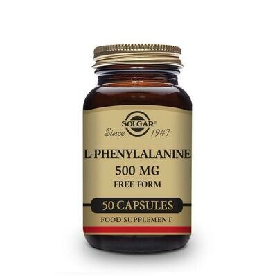 SOLGAR L-FENILALANINA 500MG 50 CAPS