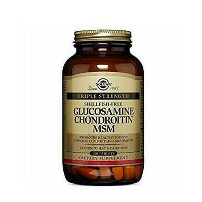 SOLGAR GLUCOSAMINA/AC HIAL/CONDROIT MSM