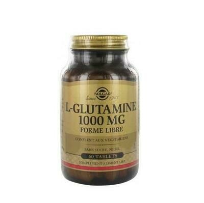 SOLGAR L-GLUTAMINA 1.000MG 60 COMP